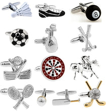 Load image into Gallery viewer, Rugby Cufflinks