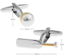 Load image into Gallery viewer, Rugby Cufflinks