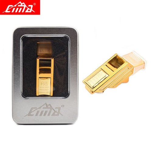 Gold Rugby Referee Whistle