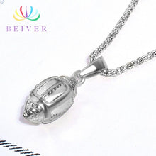 Load image into Gallery viewer, Rugby Gold Necklace