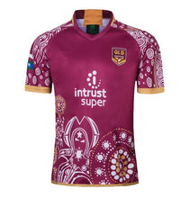 Load image into Gallery viewer, INDIGENOUS Maroons State QLD Rugby Jerseys