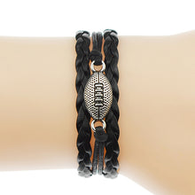Load image into Gallery viewer, Handmade Silver Rugby Women&#39;s Bracelets