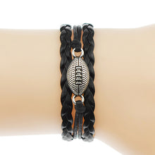 Load image into Gallery viewer, Handmade Silver Rugby Women's Bracelets