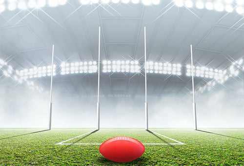 Rugby Football Background Props